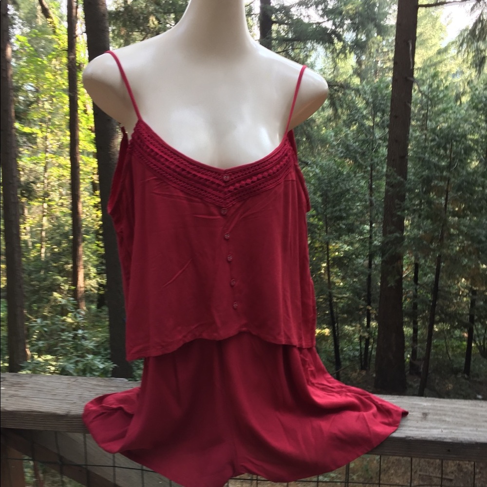 New Look , romper in red
